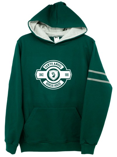 Sudadera Bonsai verde Santo Ángel