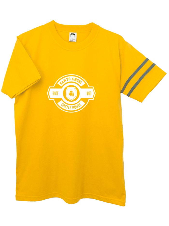 Camiseta Castle amarillo Santo Ángel Camiseta Castle amarillo Santo Ángel