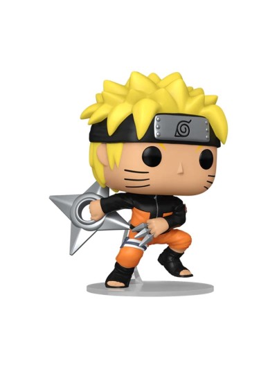 Funko pop animacion naruto shippuden naruto uzumaki con shuriken