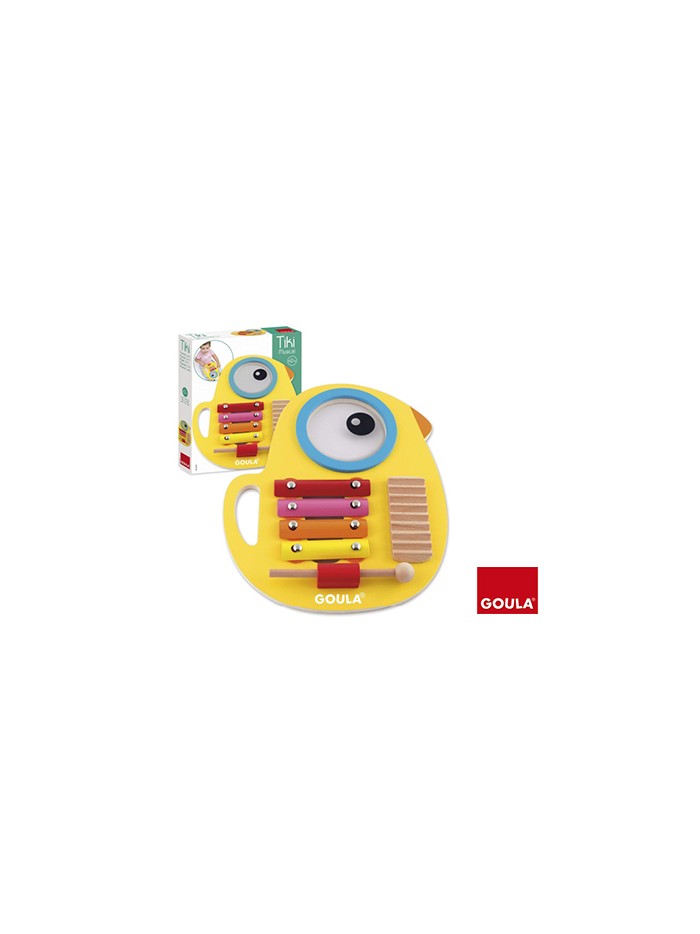 Juego goula didactico tiki musical 3 en 1