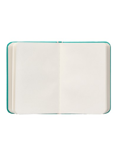 Cuaderno con gomilla antartik notes tapa dura a7 hojas lisas turquesa 80 hojas 80 gr fsc