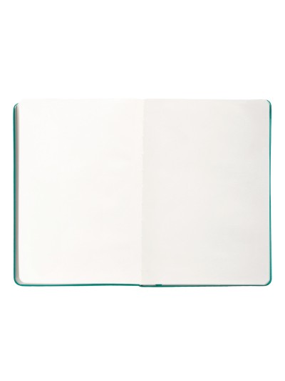 Cuaderno con gomilla antartik notes tapa dura a5 hojas lisas turquesa 100 hojas 80 gr fsc