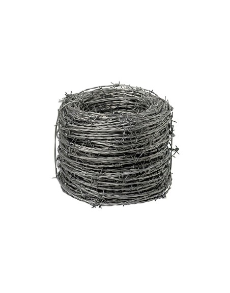 Alambre Espino Galvanizado 100 Metros 4/12
