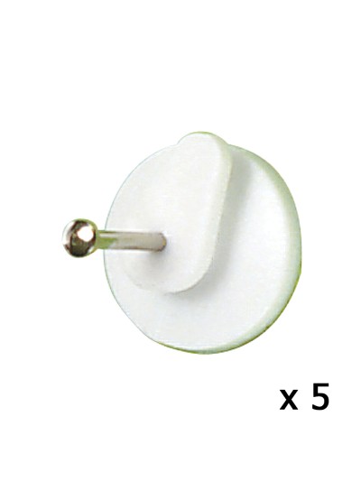 Cuelga Cuadros Redondo Grande (Blister 5 unidades) Clavar