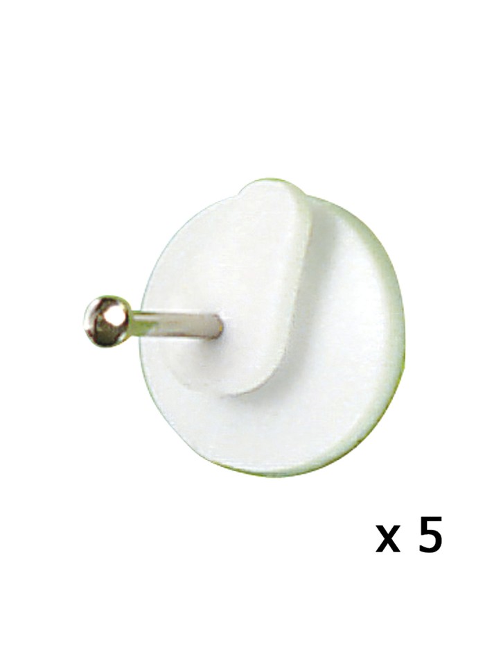 Cuelga Cuadros Redondo Grande (Blister 5 unidades) Clavar