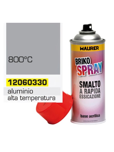 Spray Pintura Resistente Altas Temperaturas Aluminio   400 ml.