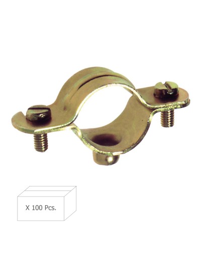 Abrazadera Metalica M-6     8 mm. (Caja 100 piezas)