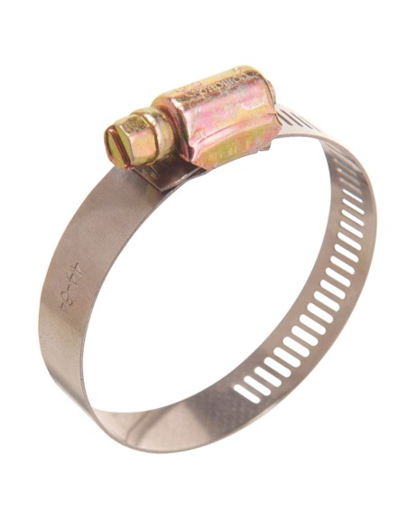 Abrazadera Sin Fin Acero Inoxidable Ancho 9 mm. -  Ø 10 /16 mm.  Abrazadera Metalica de Tornillo, Abrazadera Sin Fin