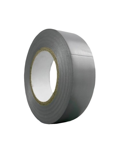 Cinta Aislante 20 m. x 19 mm. Gris Uso doméstico