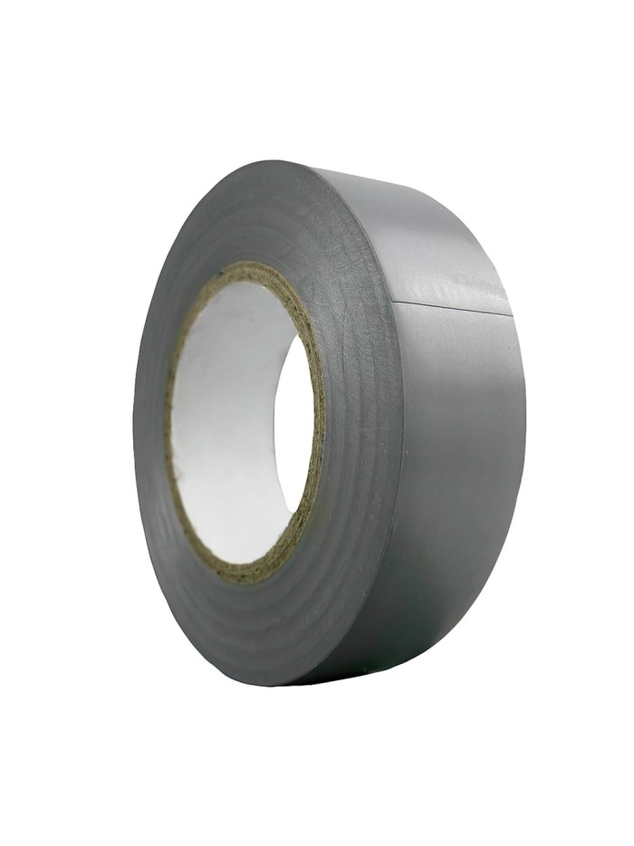 Cinta Aislante 20 m. x 19 mm. Gris Uso doméstico