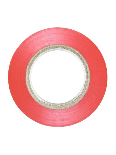 Cinta Aislante 20 m. x 19 mm. Roja Uso doméstico
