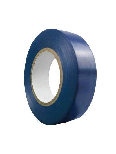 Cinta Aislante 20 m. x 19 mm.  Azul Uso doméstico