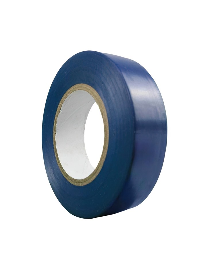 Cinta Aislante 20 m. x 19 mm.  Azul Uso doméstico