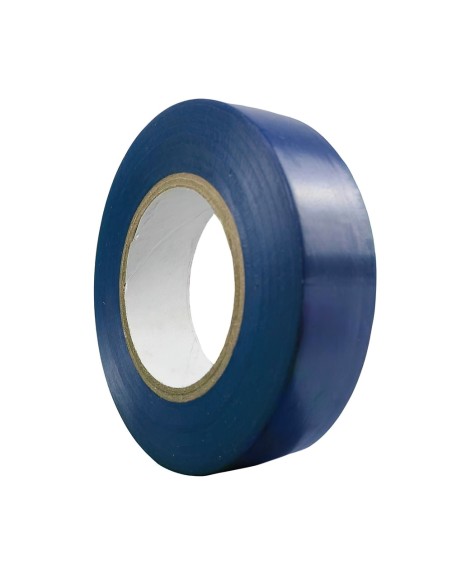 Cinta Aislante 20 m. x 19 mm.  Azul Uso doméstico