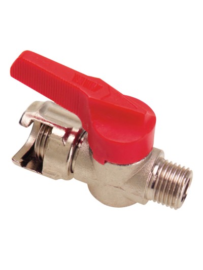 Llave Paso Con Tuerca Bayoneta 1/4 (Blister 1Pieza)
