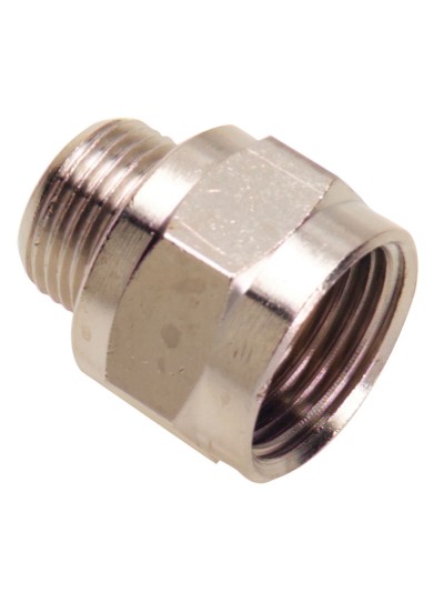 Adaptador Alargue Hembra 3/8 - Macho 1/4 (Blister 2 Piezas)