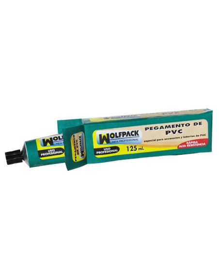 Pegamento PVC  Wolfpack    125 ml.