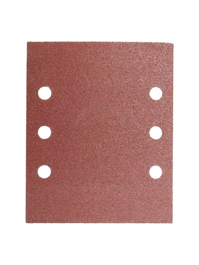 Lija Recambio Con Velcro 114x140 mm. Con Agujeros Grano  80 (10 Piezas)