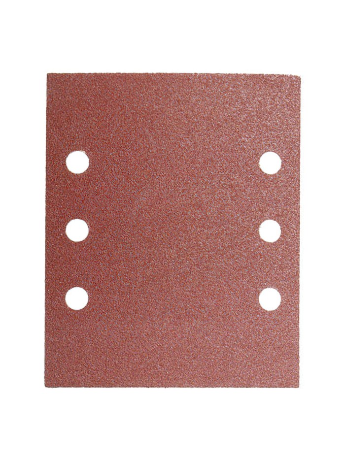Lija Recambio Con Velcro 114x140 mm. Con Agujeros Grano  80 (10 Piezas)