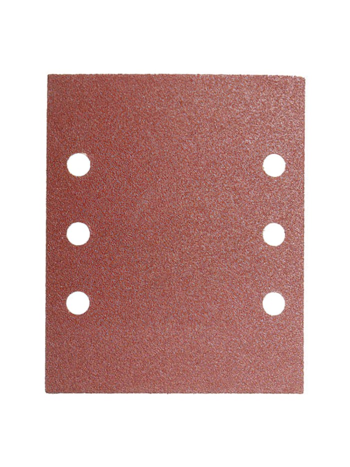Lija Recambio Con Velcro 114x140 mm. Con Agujeros Grano 120 (10 Piezas) Lija Recambio Con Velcro 114x140 mm. Con Agujeros Grano 120 (10 Piezas)