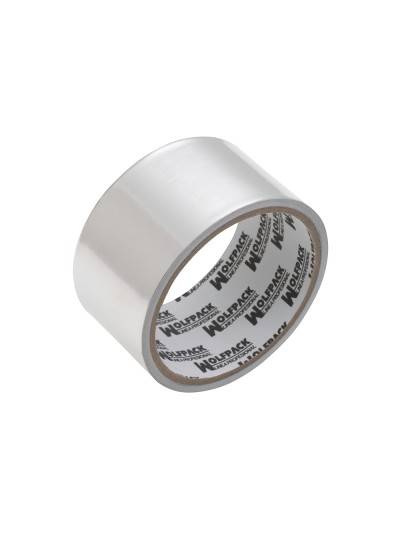 Cinta Adhesiva Aluminio 48 mm. x  5 m. 66 micras