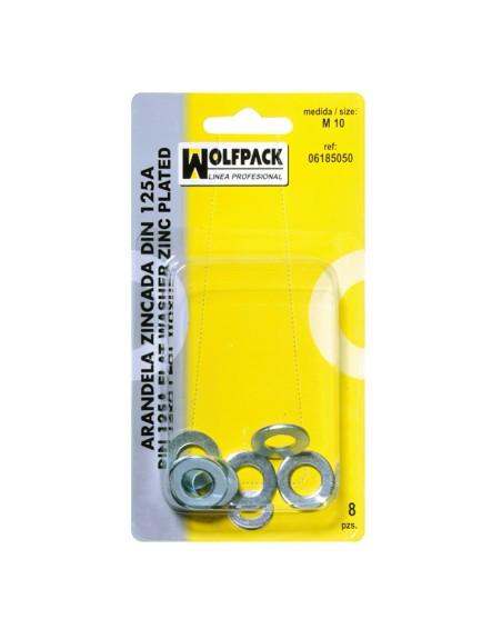Arandelas Din125A M04 (60 Piezas)