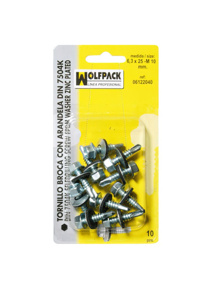 Tornillo Broca 5,5x22-8 mm. (10 Piezas)